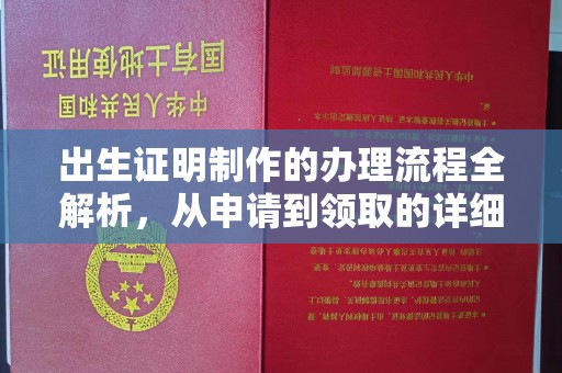 永和出生证明制作的办理流程全解析，从申请到领取的详细指南